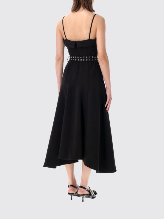 26SS 가니 롱 원피스 A1030559 099 Black - GANNI