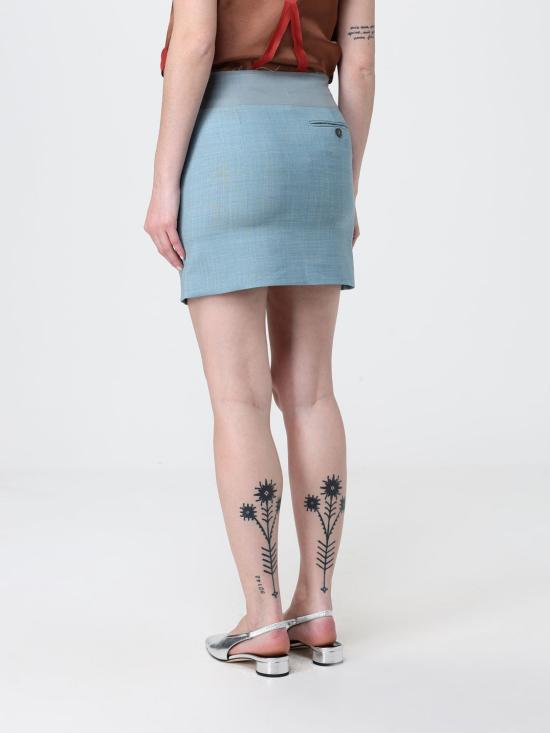26SS MM6 메종마르지엘라 숏 스커트 S62MC0016M35884 513 Blue - MM6 MAISON MARGIELA