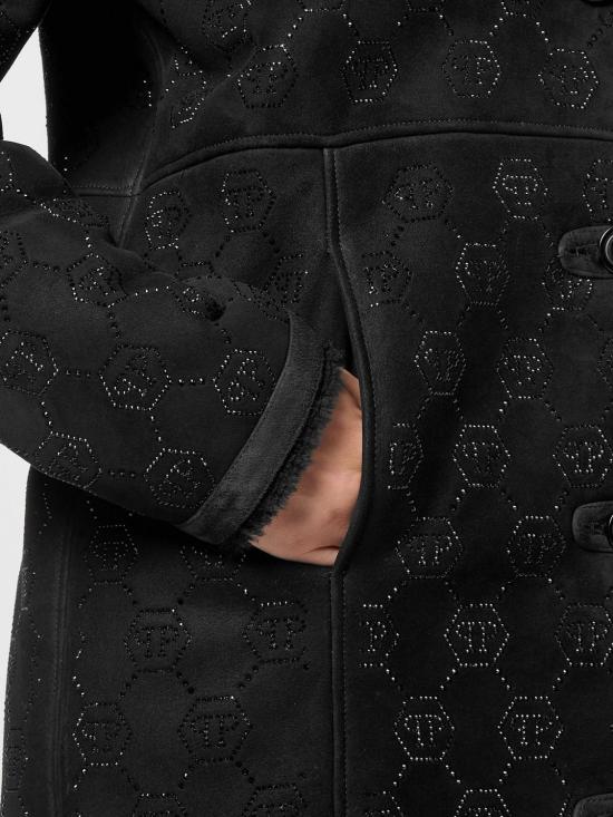 26SS 필립 플레인 코트 AADCWLA0068PFU020N 02 Black - PHILIPP PLEIN