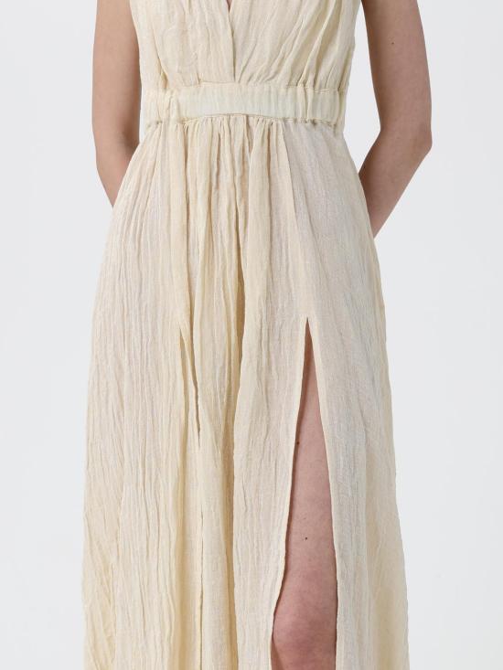 26SS 120 리노 롱 원피스 33BLIW4PLI000G486 701134 Natural - 120 LINO