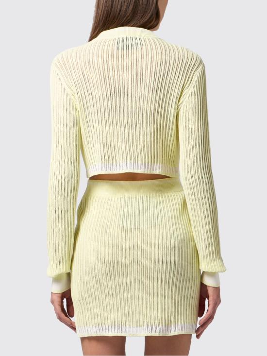26SS 필립 플레인 스웨터 PAFCWKQ0168PKN002N 09 Yellow - PHILIPP PLEIN