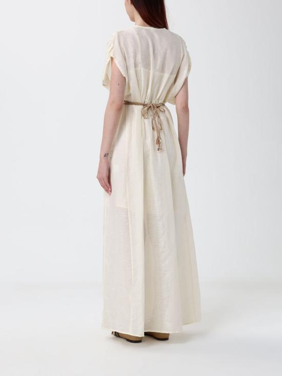 26SS 120 리노 롱 원피스 33BLIW4PLQ000G494 700774 Yellow - 120 LINO