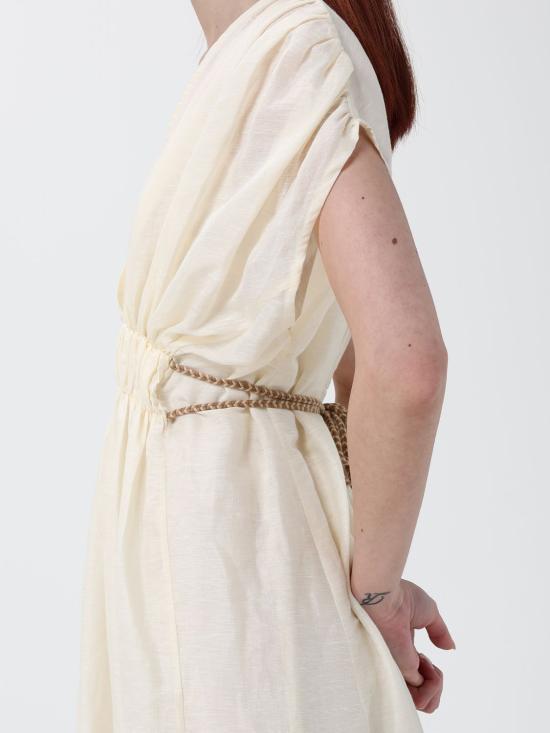 26SS 120 리노 롱 원피스 33BLIW4PLQ000G494 700774 Yellow - 120 LINO