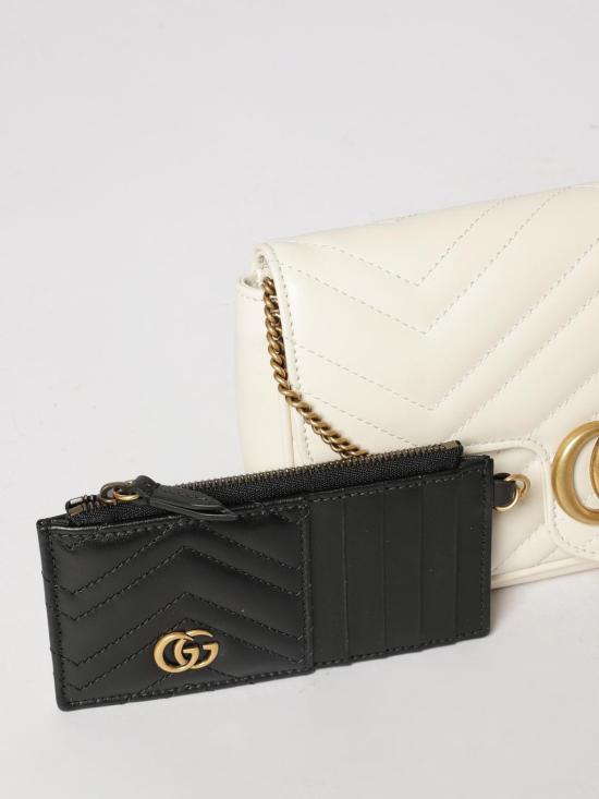 26SS 구찌 GG 마몽 스몰 숄더백 751526AACCE 9053 White - GUCCI