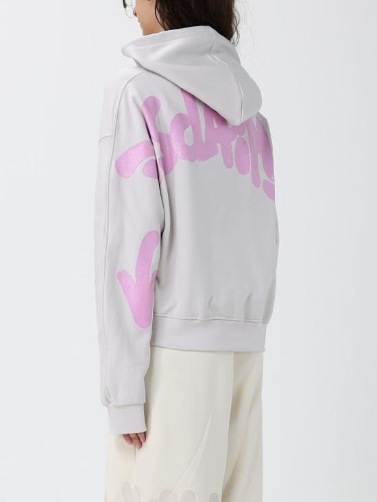 26SS 디스클레이머 후드 티셔츠 55550 GHIACCIO ST ROSA Grey - DISCLAIMER