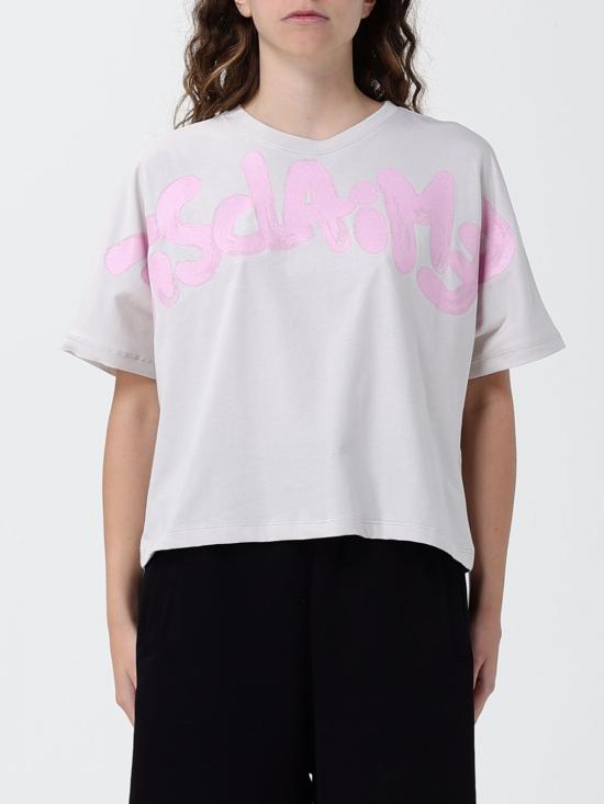 26SS 디스클레이머 반팔 티셔츠 55554 GHIACCIO ST ROSA P Grey