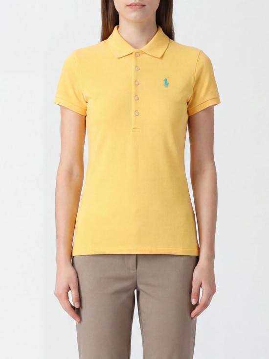 26SS 폴로 랄프로렌 슬림핏 스트레치 폴로 셔츠 211B18200 004 Yellow