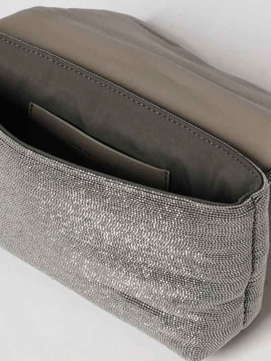26SS 브루넬로 쿠치넬리 프레셔스 백 MBMON2611 C736 Grey - BRUNELLO CUCINELLI