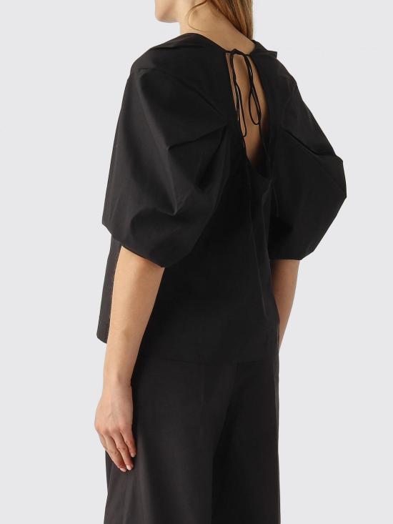 26SS 메이메이즈 반팔 티셔츠 M6PB05 100 Black - MEIMEIJ