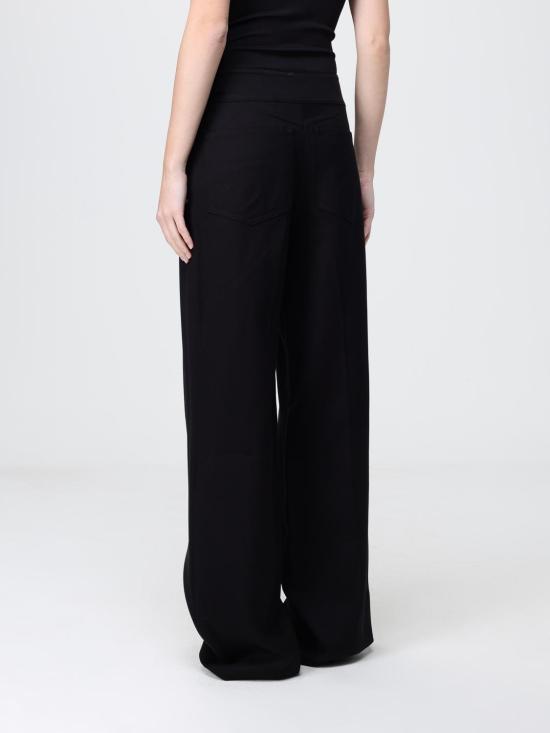 26SS 스포트막스 스트레이트 팬츠 2612131071600 003 Black - SPORTMAX