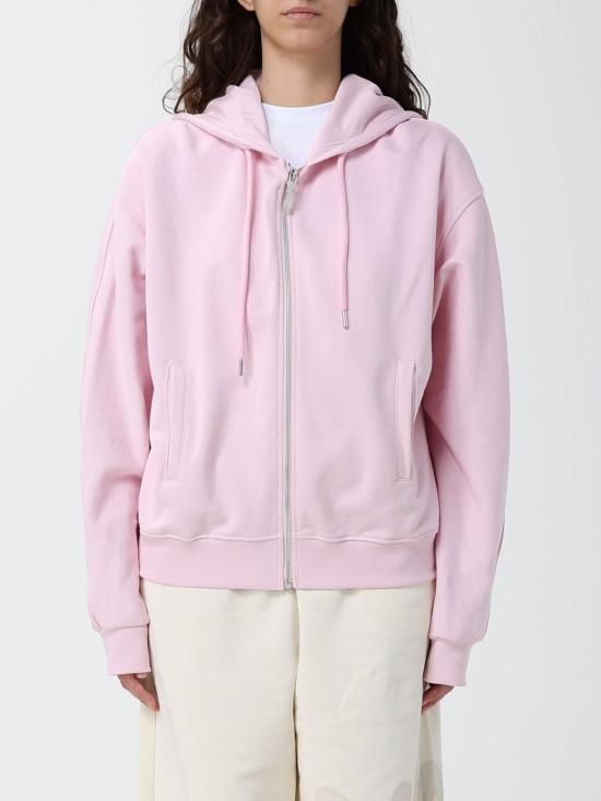 26SS 디스클레이머 후드 티셔츠 55551 ROSA Pink