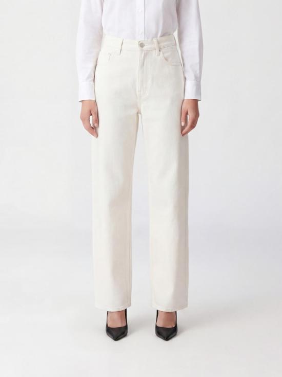 26SS 질샌더 데님 팬츠 J03KA0356J46463 102 White