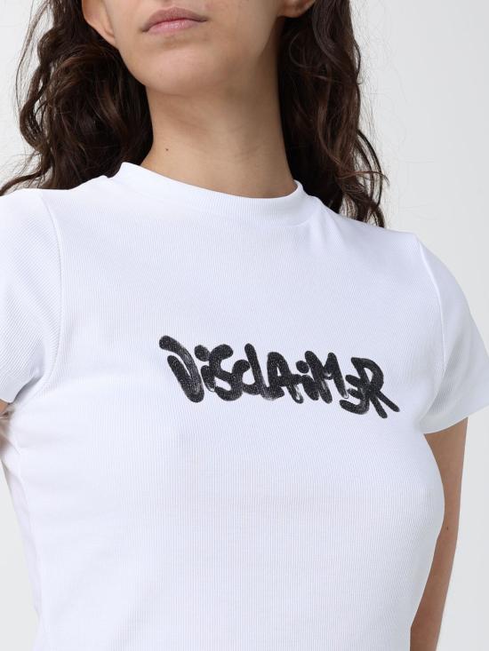 26SS 디스클레이머 반팔 티셔츠 55563 BIANCO White - DISCLAIMER