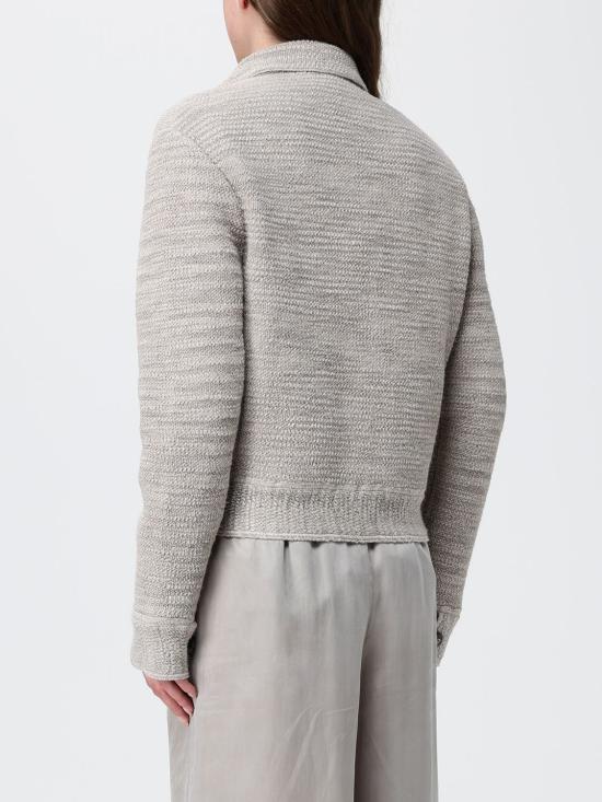 26SS 조르지오 아르마니 가디건 GW002914AF24174 U6144 Grey - GIORGIO ARMANI