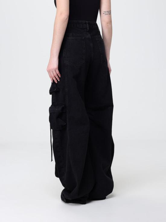 26SS 디 아티코 데님 팬츠 260WCP00084DDD104AA 100 Black - THE ATTICO