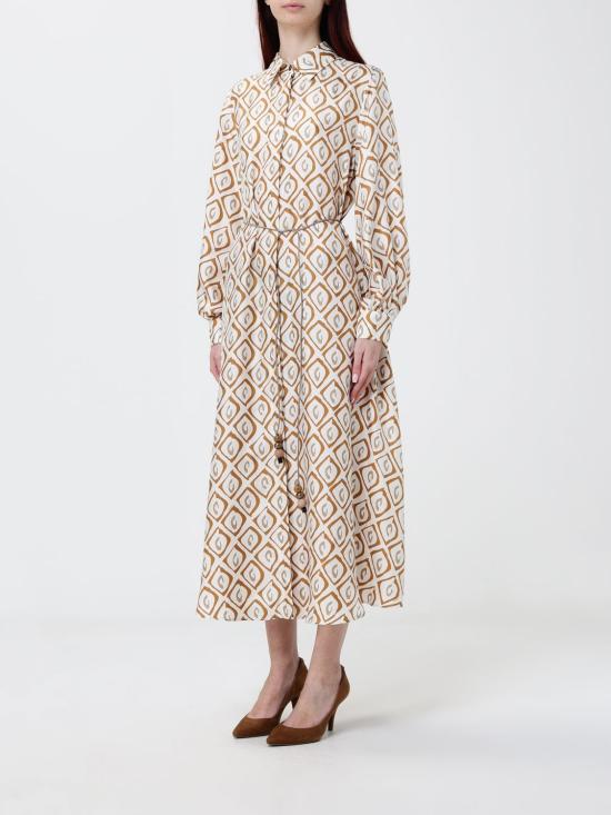 26SS 막스마라 롱 원피스 2611221122600 002 Beige - MAX MARA