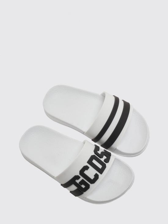 26SS [키즈] 지씨디에스 플립플랍 GCK110 034 White - GCDS