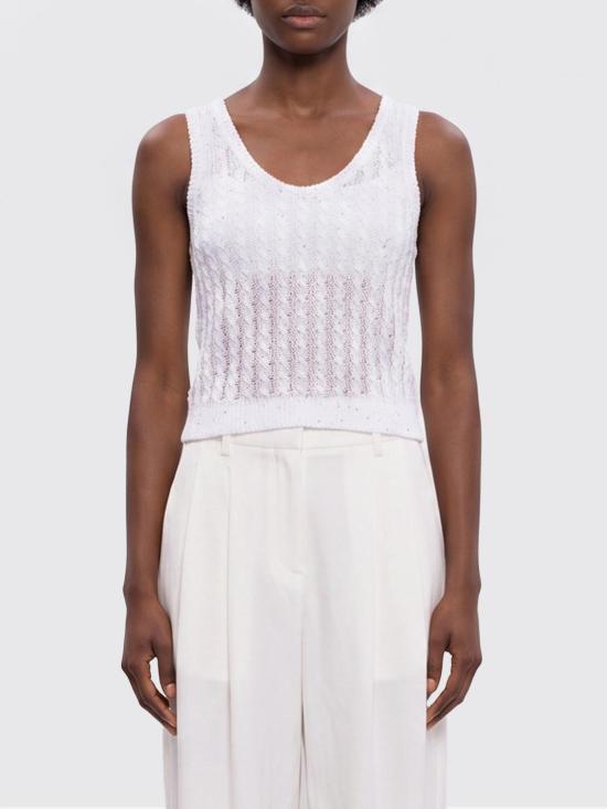 26SS 브루넬로 쿠치넬리 스웨터 MCO559700 C159 White
