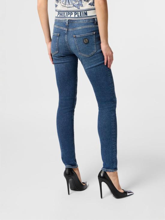 26SS 필립 플레인 데님 팬츠 SAFCWDT2895PDE004N 14AB Blue - PHILIPP PLEIN