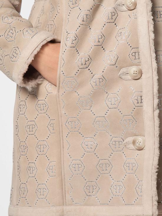 26SS 필립 플레인 코트 AADCWLA0068PFU020N 06 Beige - PHILIPP PLEIN