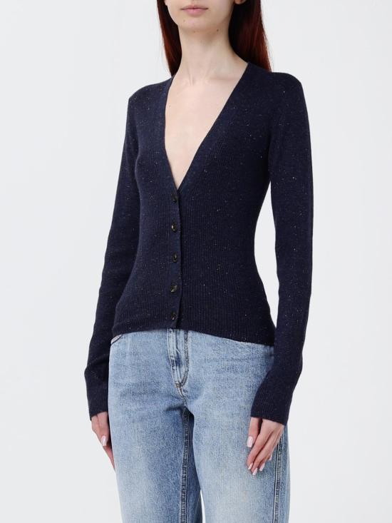 26SS 브루넬로 쿠치넬리 가디건 M9A822206 C7186 Blue - BRUNELLO CUCINELLI