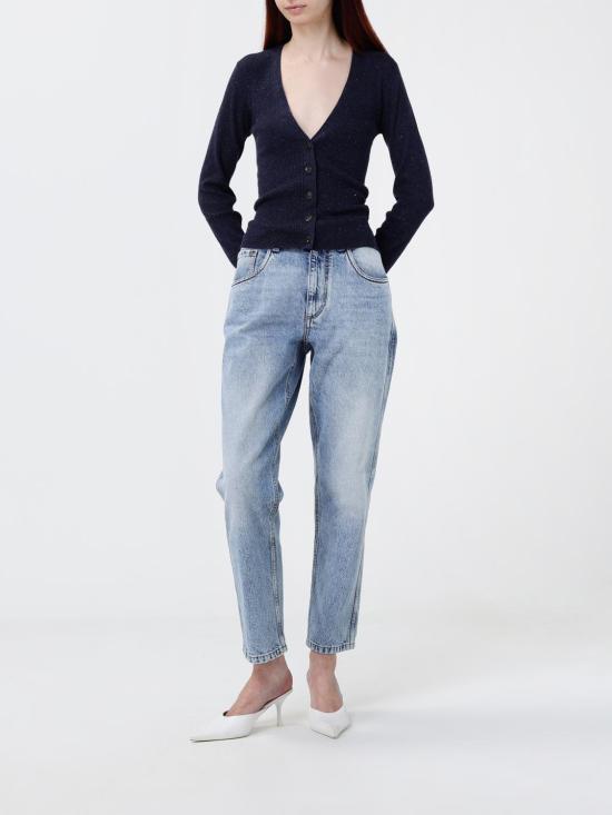 26SS 브루넬로 쿠치넬리 가디건 M9A822206 C7186 Blue - BRUNELLO CUCINELLI