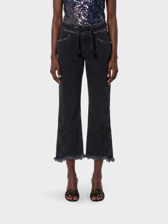 26SS 이자벨마랑 스트레이트 팬츠 PA0694FAD2H01I 01BK Black
