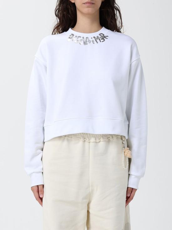 26SS 디스클레이머 스웨터 55659 BIANCO White