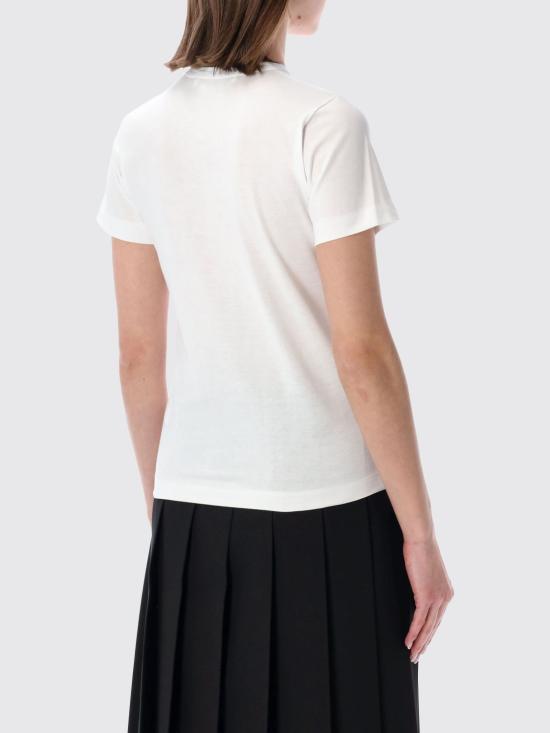 26SS 꼼데가르송 반팔 티셔츠 NQT003 1 White - COMME DES GARCONS