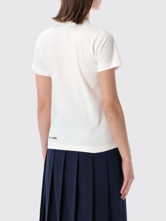 26SS 꼼데가르송 반팔 티셔츠 NQT502 1 White - COMME DES GARCONS