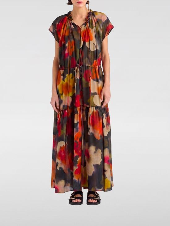 26SS 모모니 롱 원피스 261MMODR02126107MO 7480 Multicolor