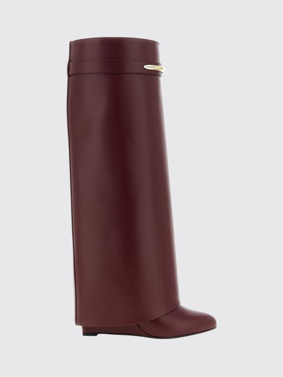 26SS 지방시 부츠 BE703XE1J7 604 Burgundy