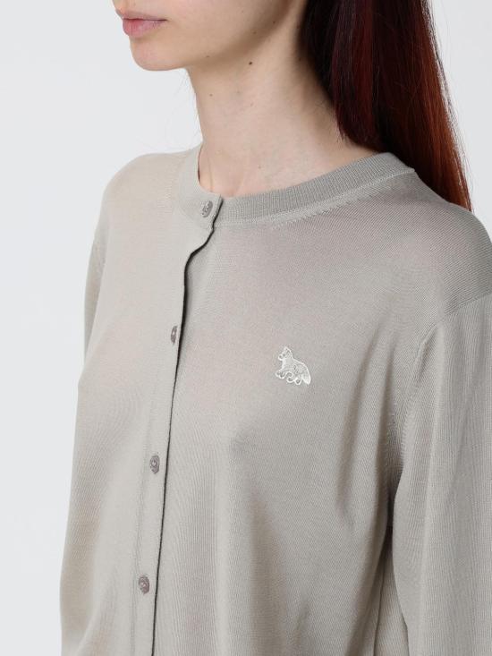 26SS 메종키츠네 스웨터 MW00507KT1181 450 Green - MAISON KITSUNE