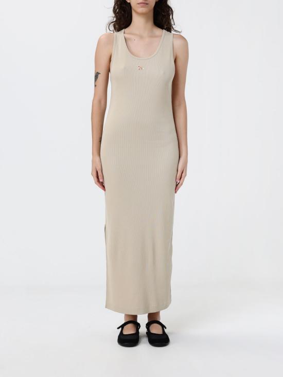 26SS 메종키츠네 롱 원피스 QW01654KA0033 450 Green