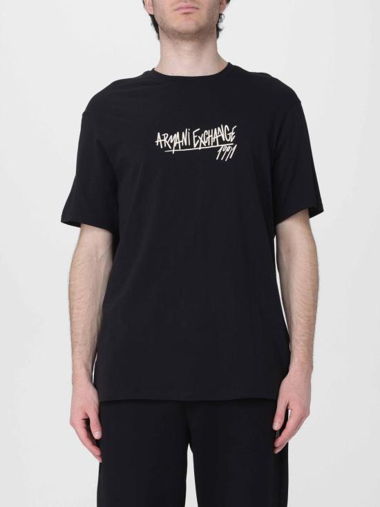 26SS 알마니 반팔 티셔츠 XM002789AF10356 UC001 Black