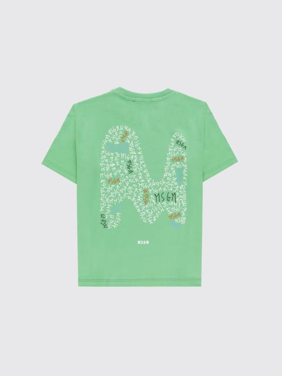 26SS [키즈] 엠에스지엠 티셔츠 S6MSJBTH232 MS006 Green - MSGM