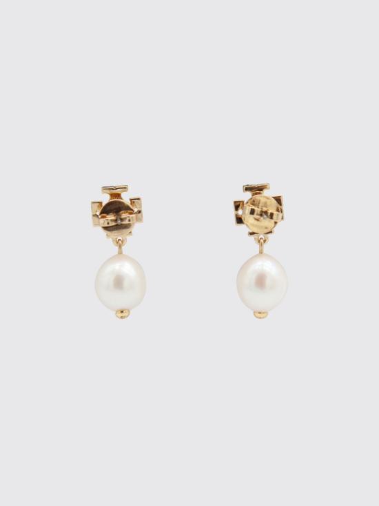 26SS 토리버치 Kira 펄 드랍 이어링 65156 709 Gold - TORY BURCH
