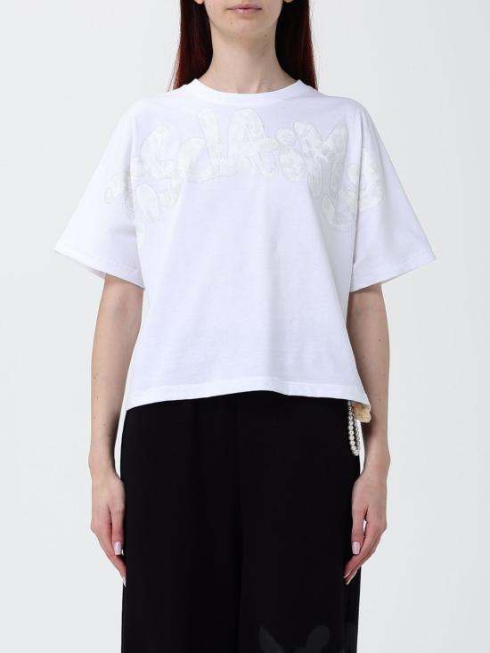 26SS 디스클레이머 반팔 티셔츠 55608 BIANCO White