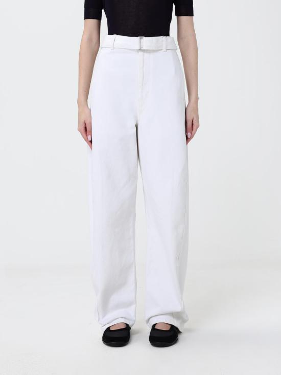 26SS 르메르 트위스트 벨티드 팬츠 PA326DLD10 70086 White