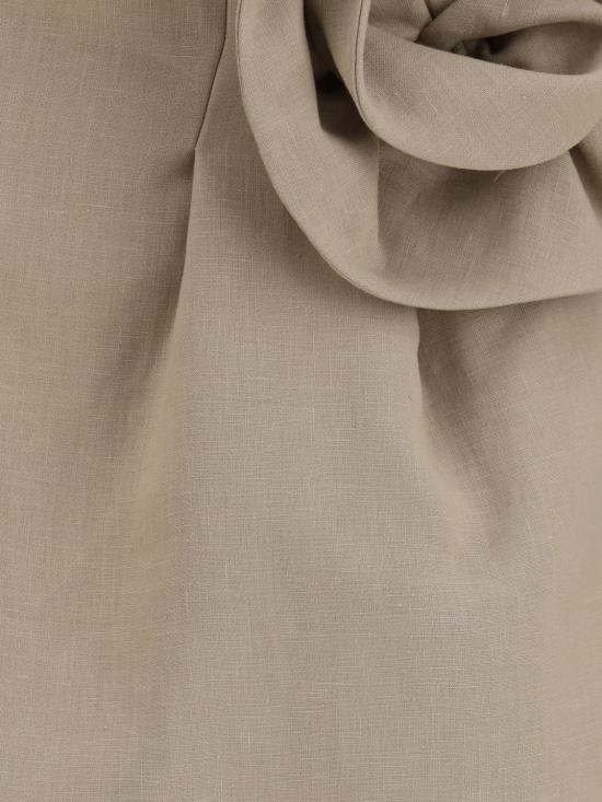 26SS 마그다뷰트림 미디 스커트 233526 Beige - MAGDA BUTRYM