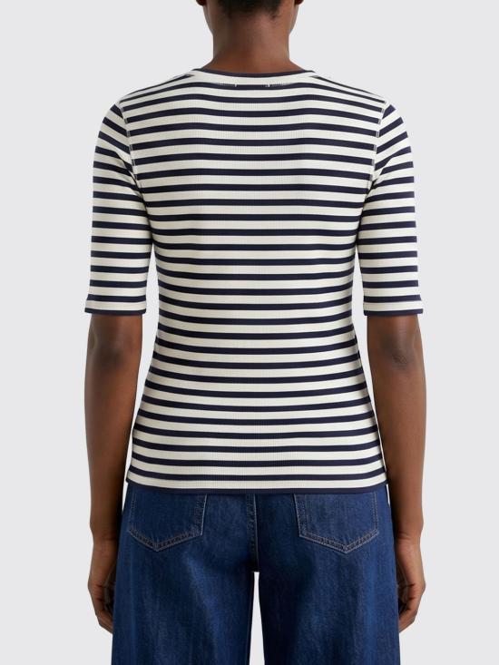 26SS 클로즈드 반팔 티셔츠 C95025420ST 568 Blue - CLOSED