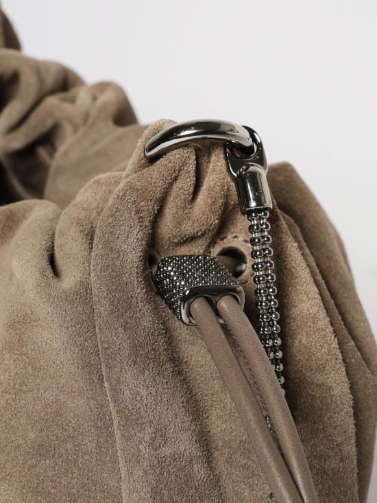 26SS 브루넬로 쿠치넬리 클러치/파우치 MBHID2667 C8187 Brown - BRUNELLO CUCINELLI