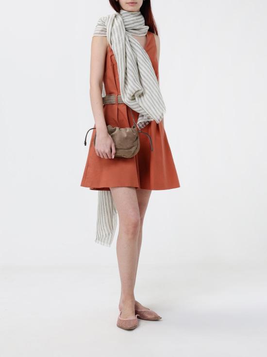 26SS 브루넬로 쿠치넬리 클러치/파우치 MBHID2667 C8187 Brown - BRUNELLO CUCINELLI