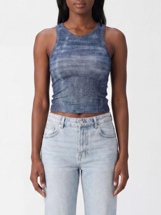 26SS 리우조 민소매 티셔츠 UA6505J1624 L9680 Denim