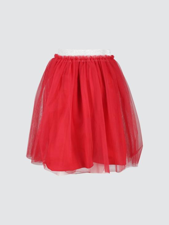 26SS [키즈] 일 구포 스커트 A23GN151H0018 373 Red - IL GUFO