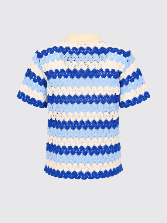 26SS 세인트바쓰 폴로 티셔츠 MOE0001 00585L Blue - MC2 SAINT BARTH