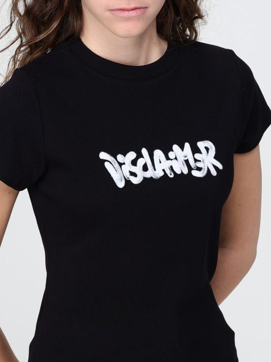 26SS 디스클레이머 반팔 티셔츠 55563 NERO Black - DISCLAIMER