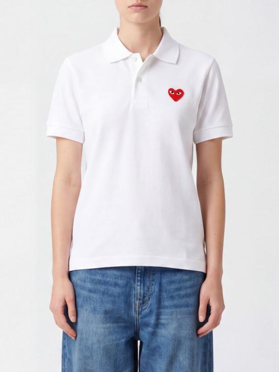 26SS 꼼데가르송 폴로 티셔츠 AZT005 5 White