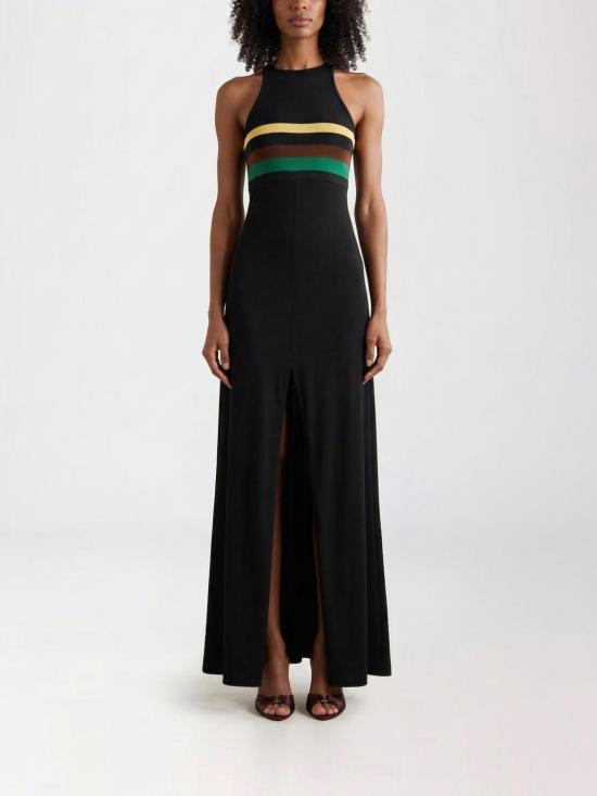 26SS 생로랑 롱 원피스 858656Y37NX 1051 Black