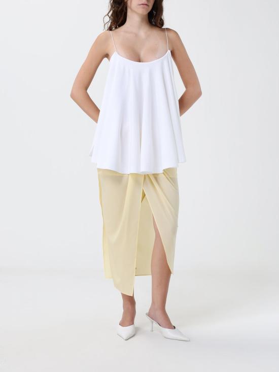 26SS 자크뮈스 민소매 티셔츠 TOW00903AK00303 100 White - JACQUEMUS